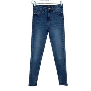 Warehouse One Slim Jeans Blue Stretchy Women’s 24